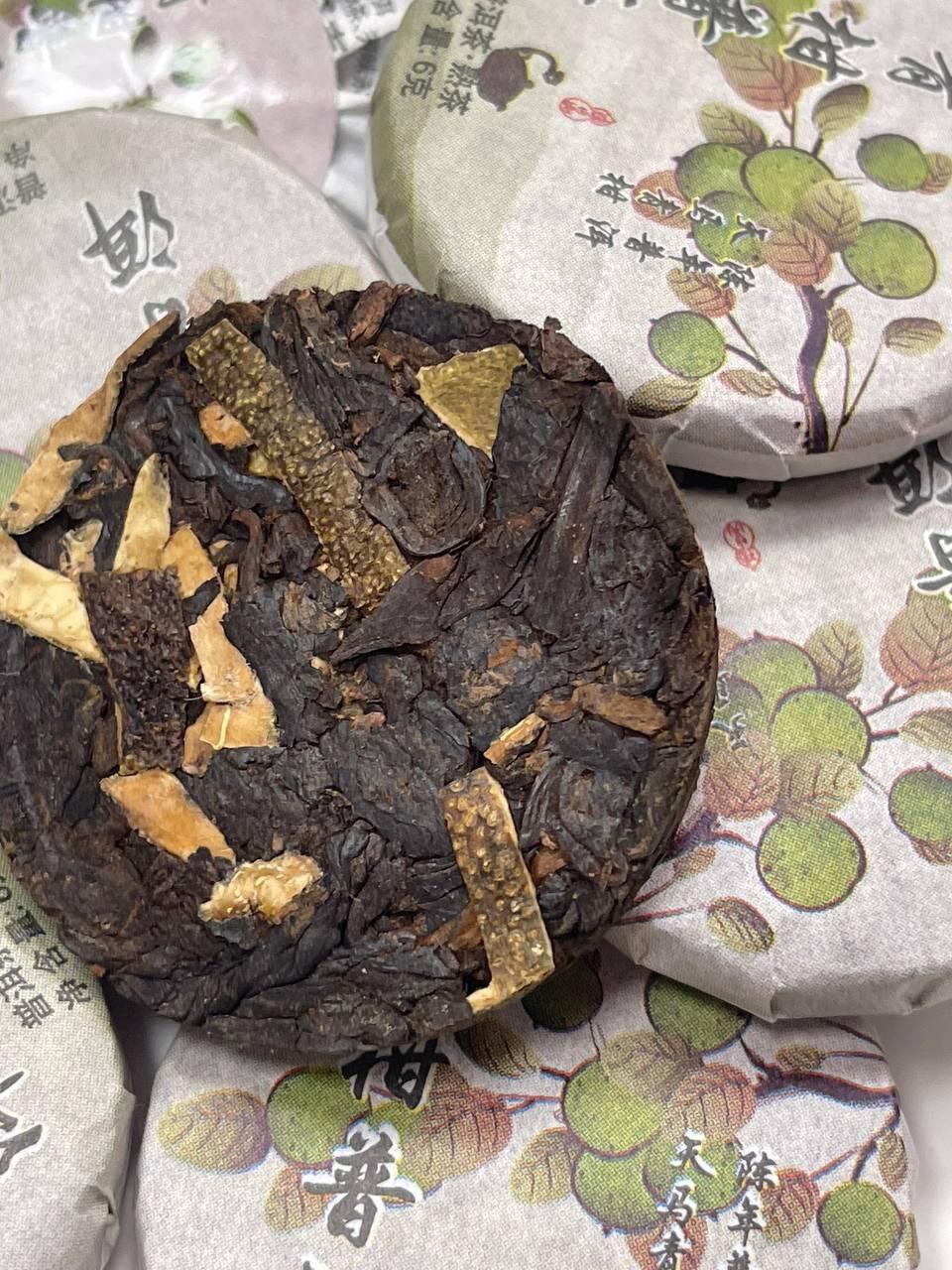 Шу Пуер 
" Фруктова Медаль "